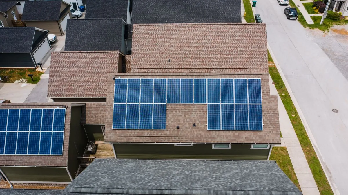 Symbolfoto zu Photovoltaikreinigung